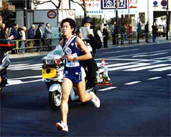 １区　村上選手（六郷橋附近）