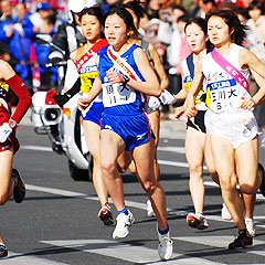 第１区　稲富選手