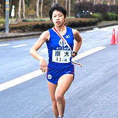 第４区　船木選手