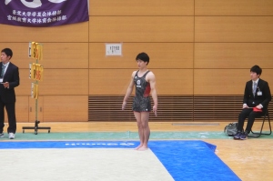 2016東日本学生体操競技　早坂