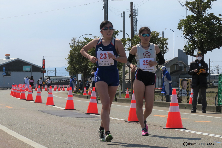 林奈海優勝日本学生競歩選手権_2