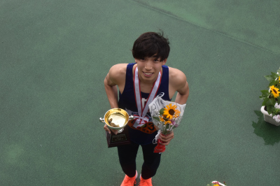 2021関東インカレ三浦選手1500m