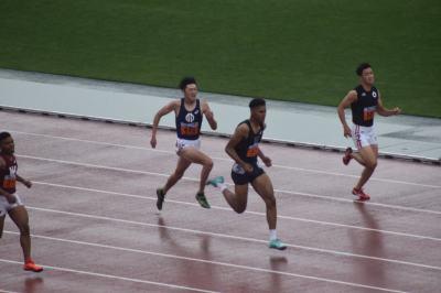 2021関東インカレ400m  5位 葛西 蔵輝(2年)