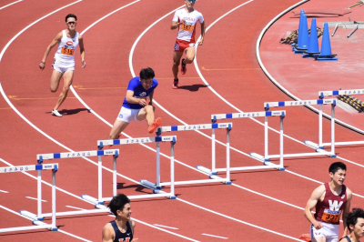 2021関東インカレ400mh  5位 出口 晴翔(2年)