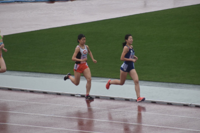 2021関東インカレ1500m  8位 二川 彩香(3年)