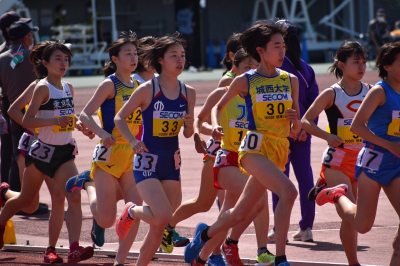 2021関東インカレ5000m  6位 松本奈々(4年)