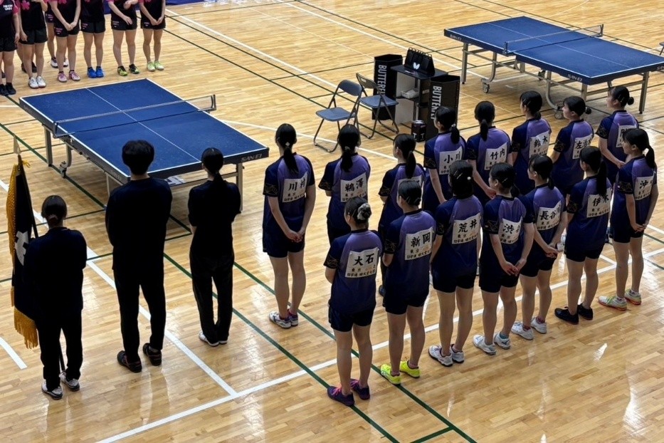 卓球部女子集合写真1