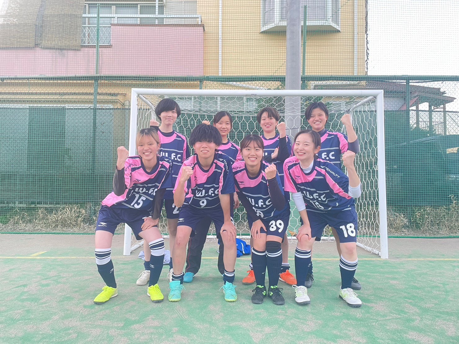 女子フットサル同好会　集合写真