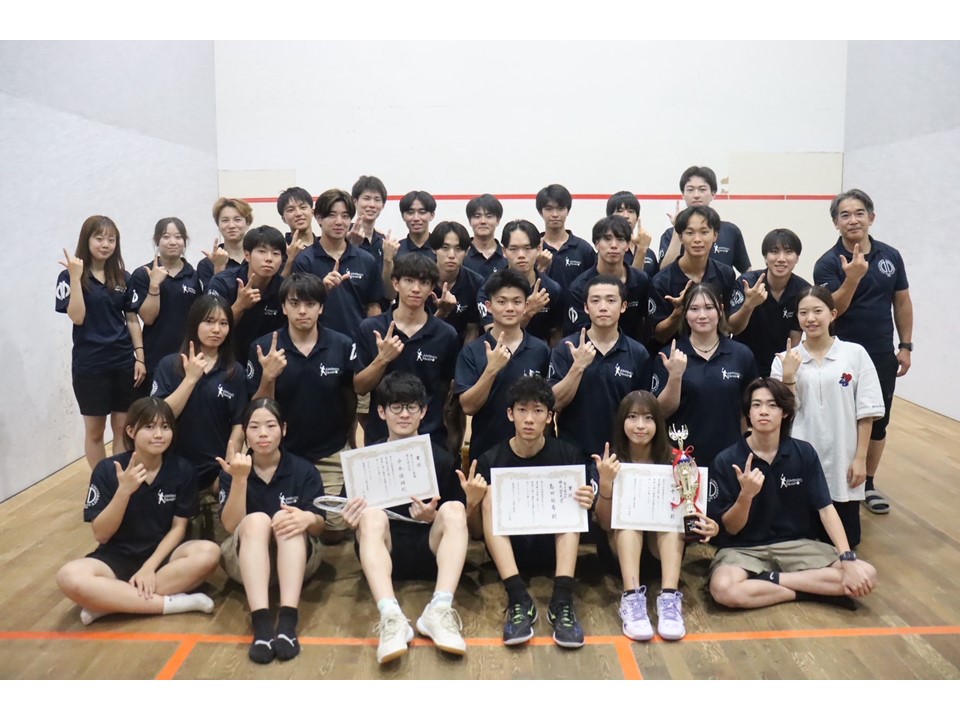 サムネイル：スカッシュ部新人戦