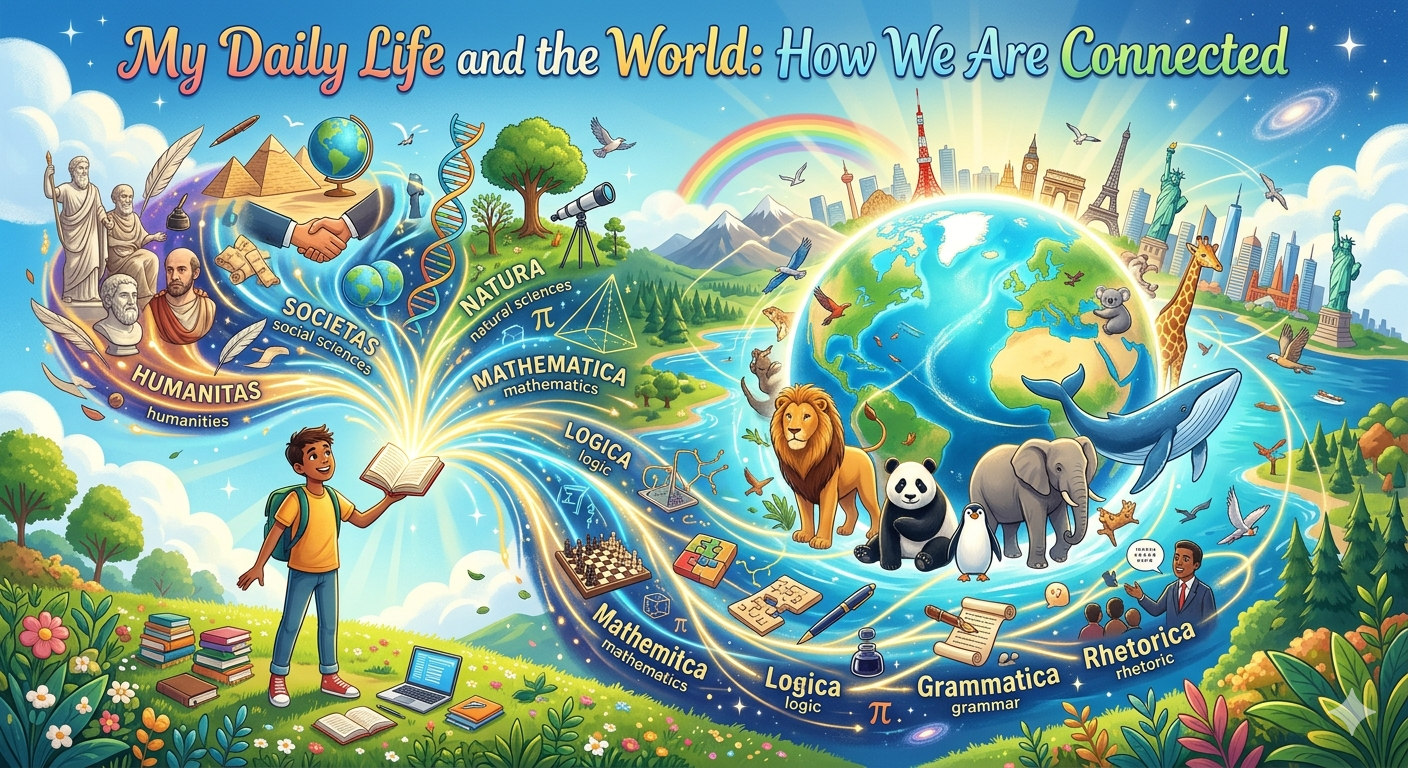 My Daily Life and the World: How We Are Connected