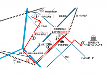 ②差し替え　図１バスルート