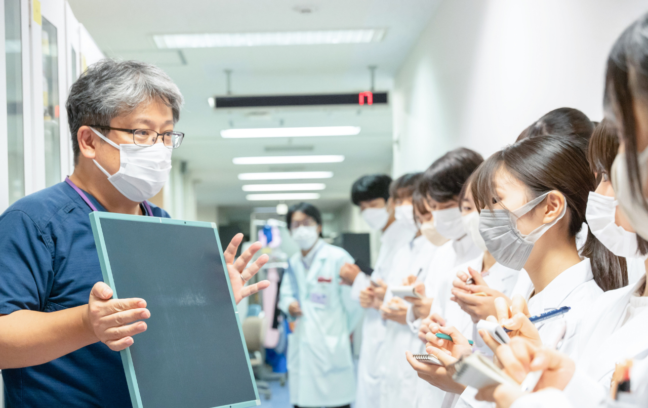 ５. 統一されたカリキュラムで病院実務実習を実施