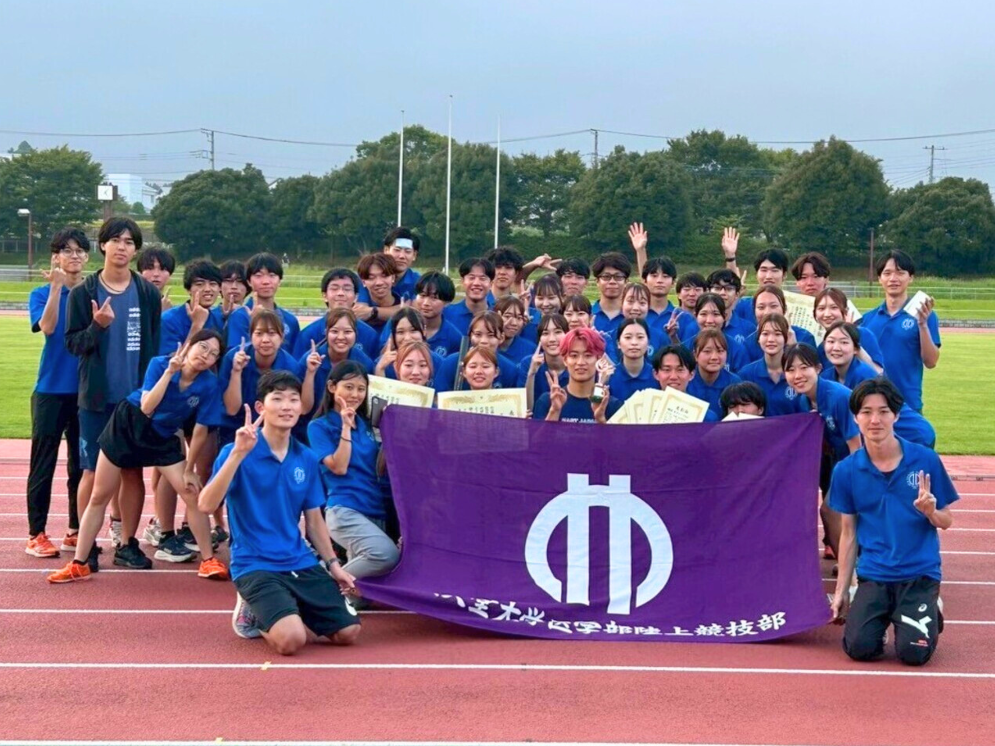 順天堂大学医学部医療看護学部陸上競技部