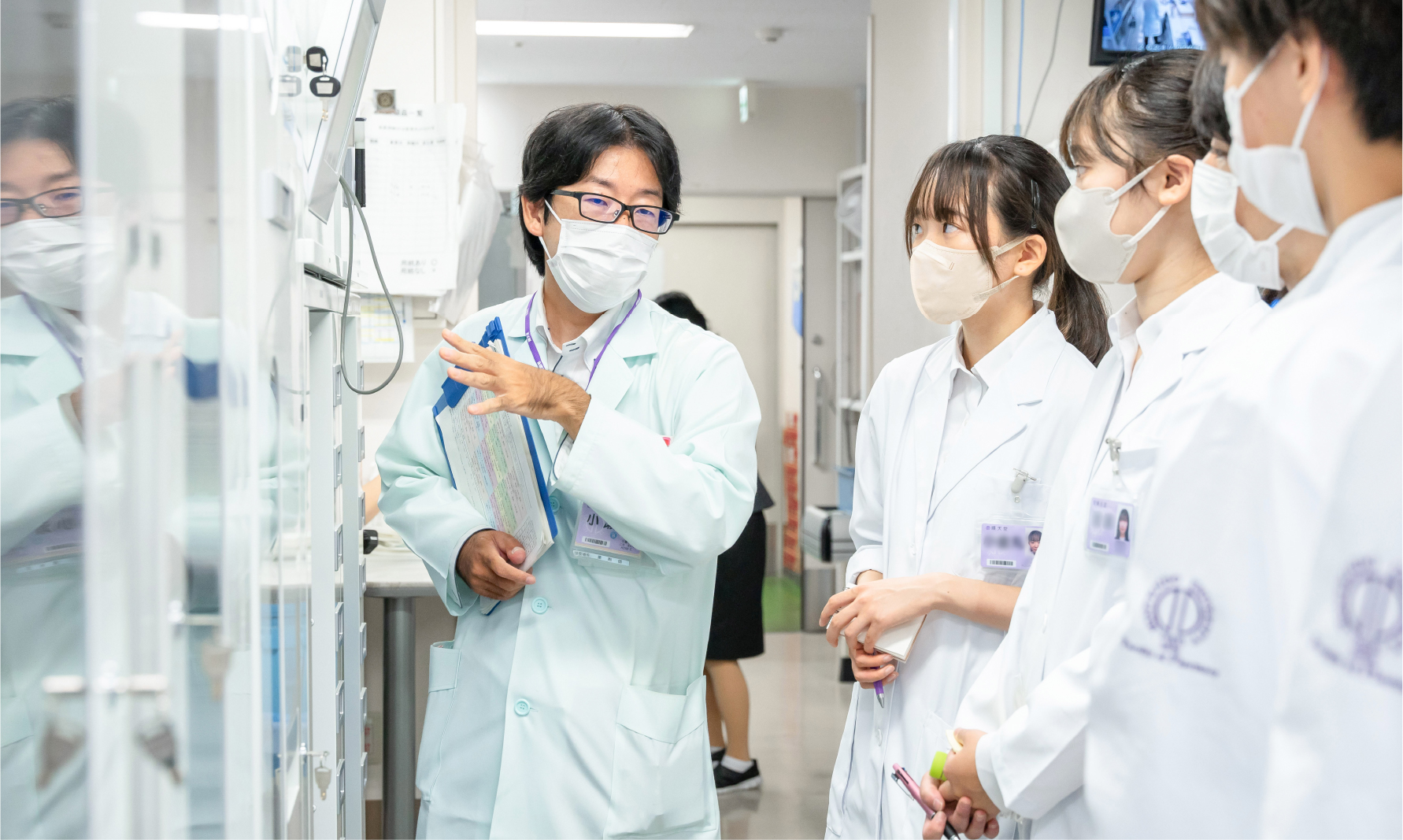 附属病院での見学実習