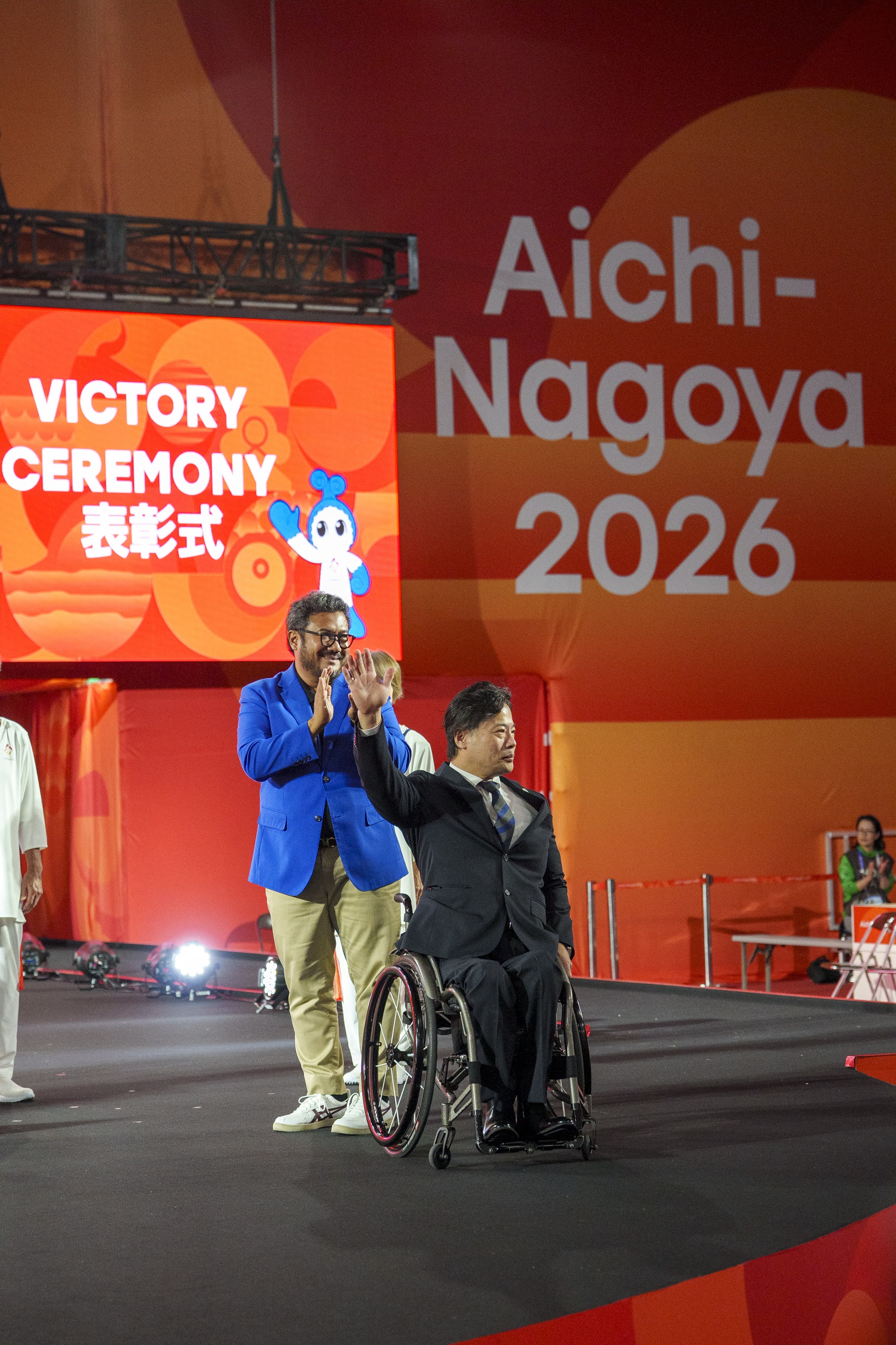 宇城元氏メダルプレゼンター①