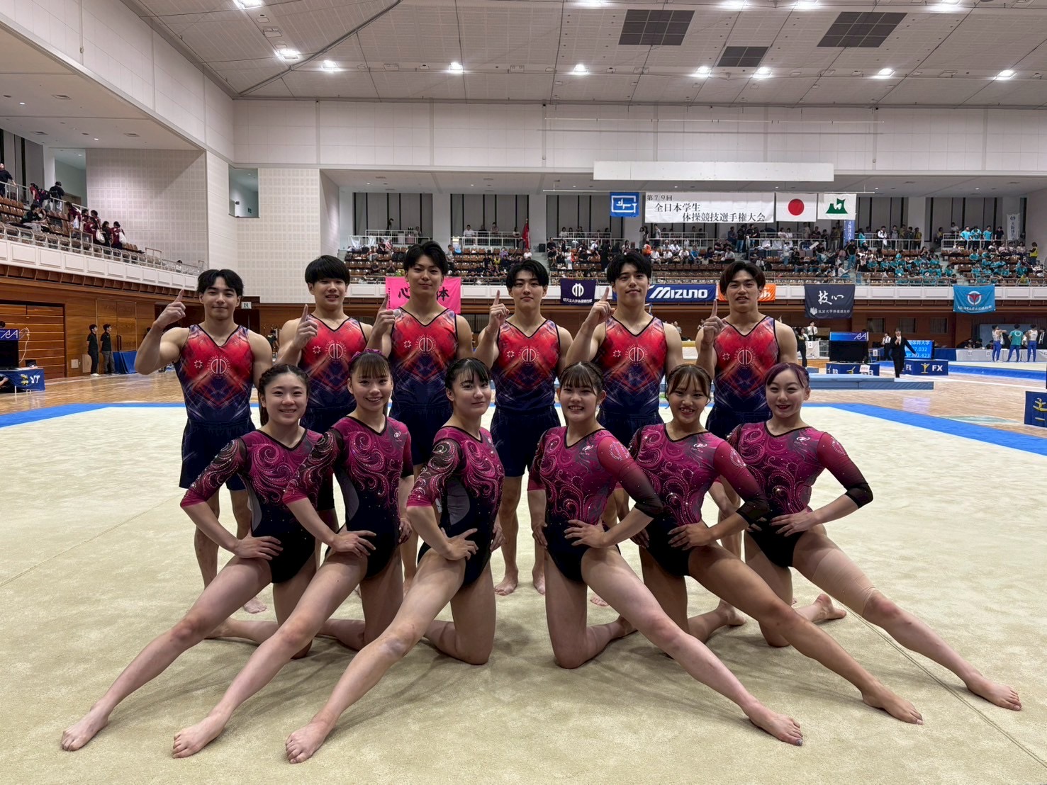 男女集合写真