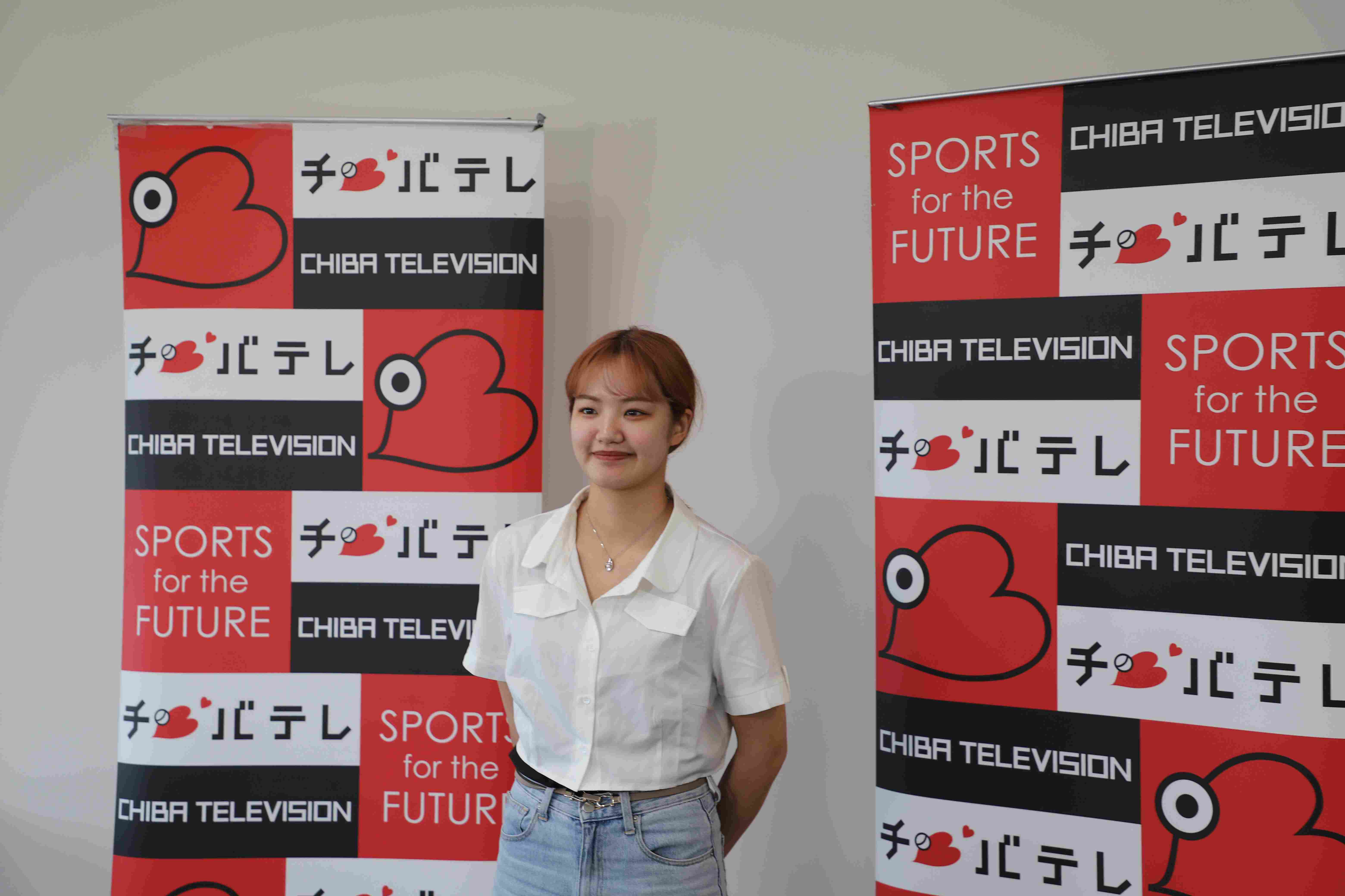 千葉テレビ撮影協力の様子