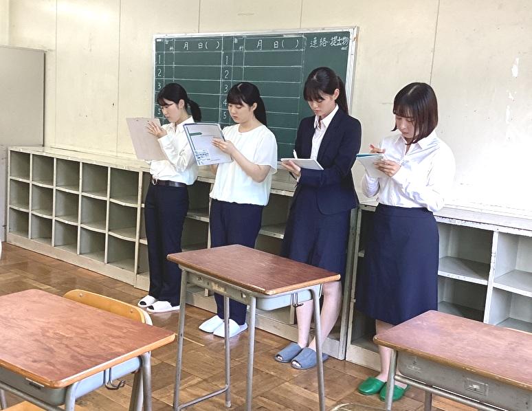 松が谷中学校②