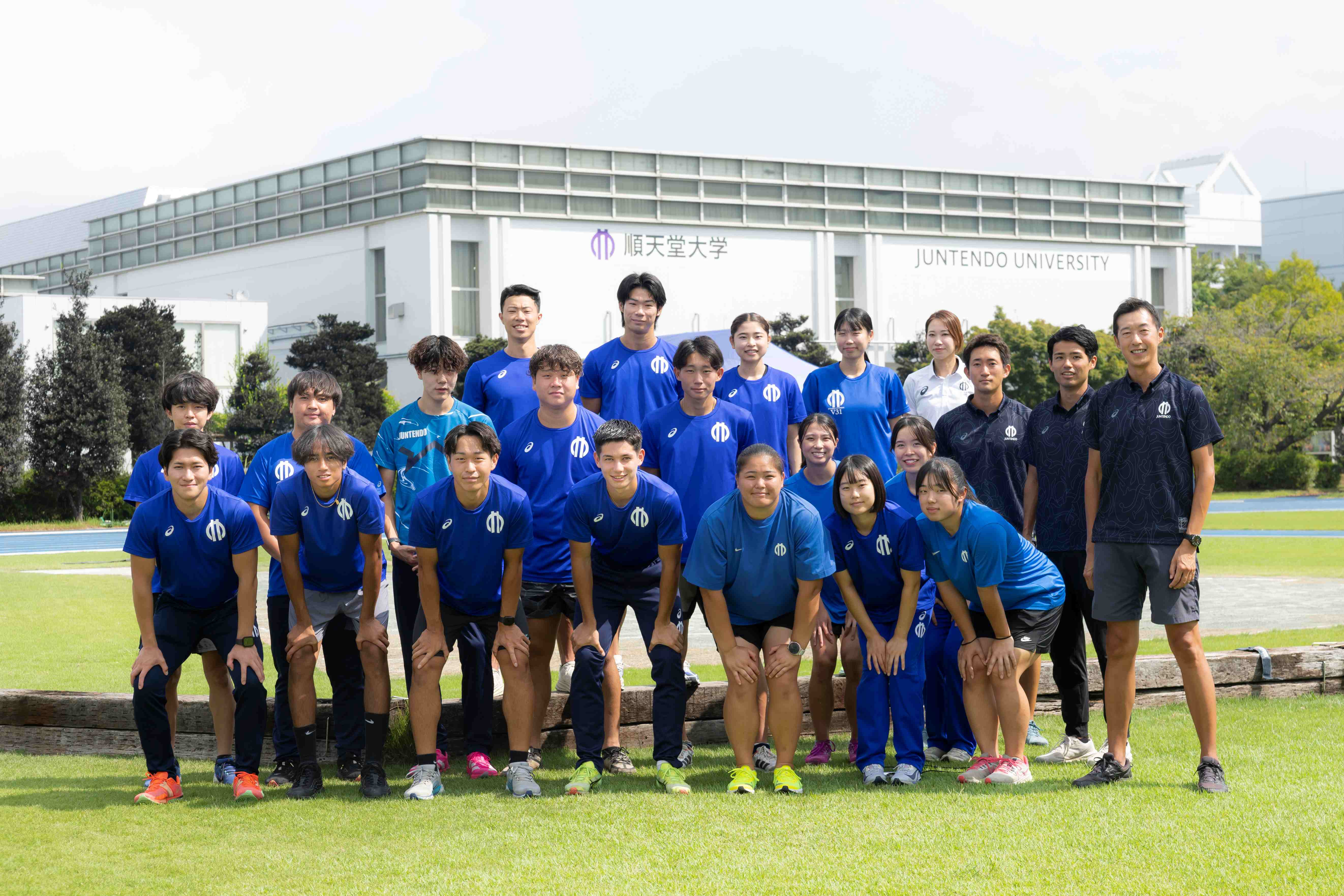 陸上競技部サポート集合写真_順大関係者のみ