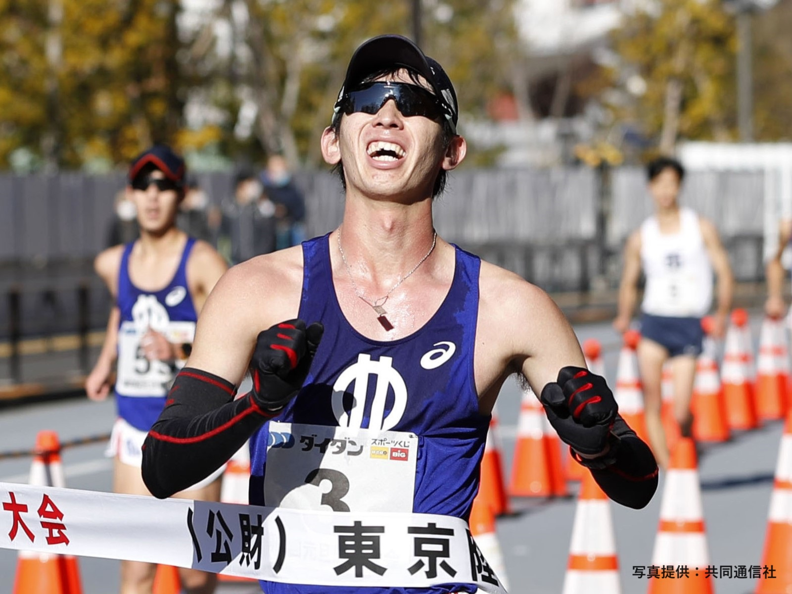 住所選手_富士通内定_写真提供：共同通信社_クレジット入