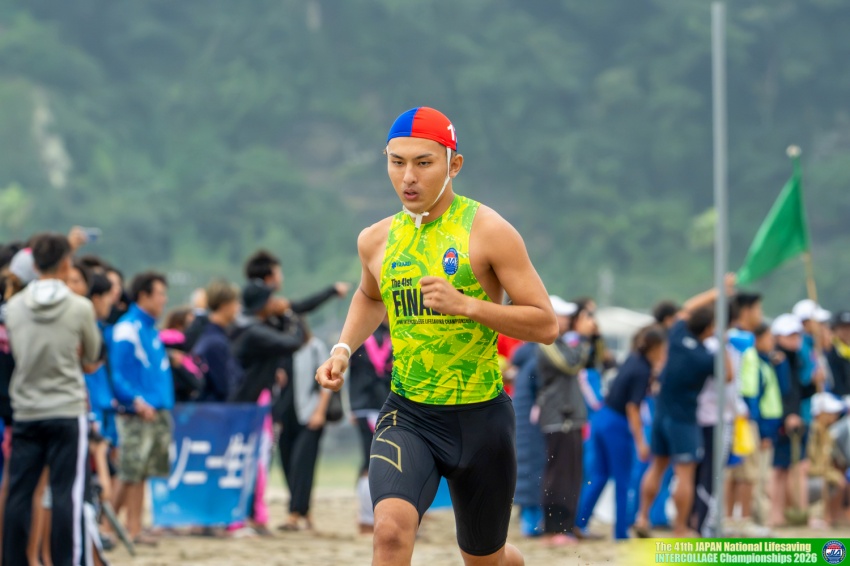 ⑦3×1kmビーチランリレー 4年藤田健太郎