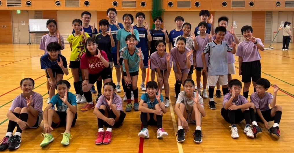 ※TOP：小学生バドミントン連盟強化練習会