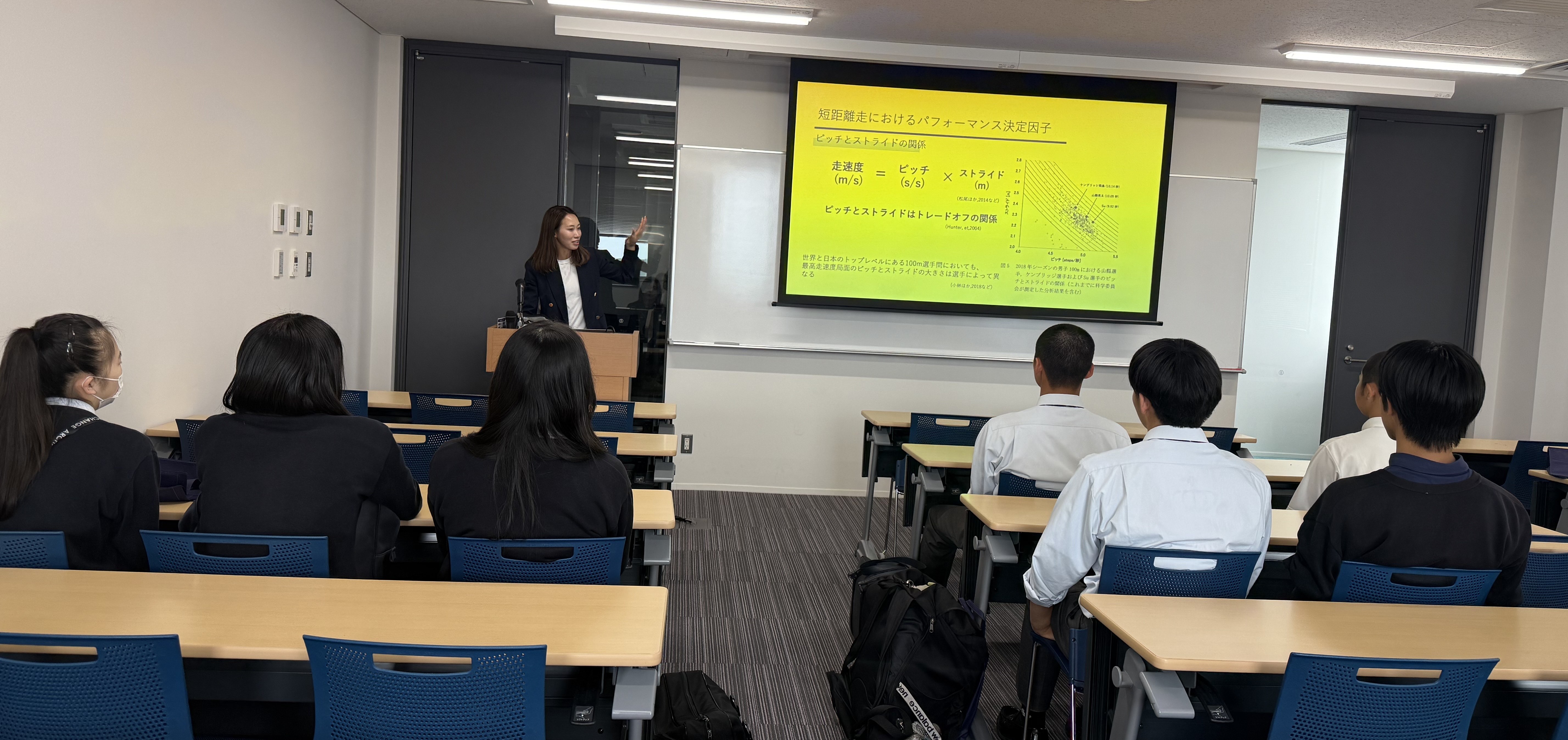 昭和学院_福島先生講義の様子