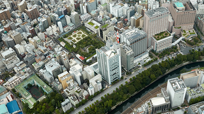 2020年9月の本郷・お茶の水キャンパスの全景