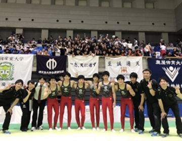 第71回全日本学生体操競技選手権大会（８月）