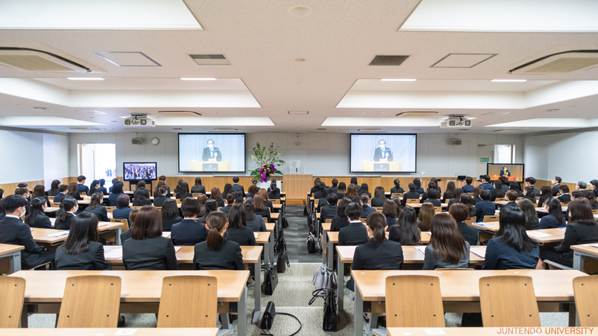 2021入学式(三島キャンパス)