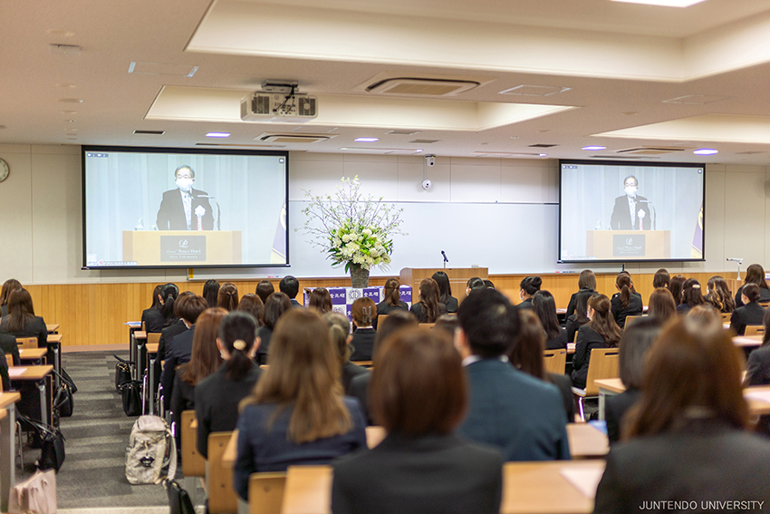 2022入学式(三島キャンパス)