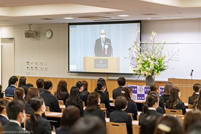 2022入学式(三島キャンパス)