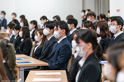 2022入学式(三島キャンパス)