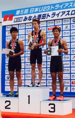 2015日本トライアスロン選手権U23鋤崎選手 2015日本トライアスロン選手権U23鋤崎選手