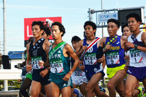 2015全日本大学駅伝 松枝選手 2015全日本大学駅伝 松枝選手
