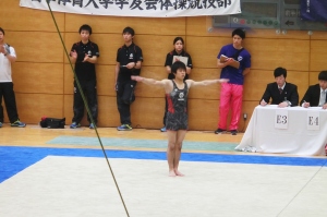 2016東日本学生体操競技　谷川選手