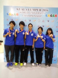 2016世界大学スカッシュ選手権大会② 2016世界大学スカッシュ選手権大会②
