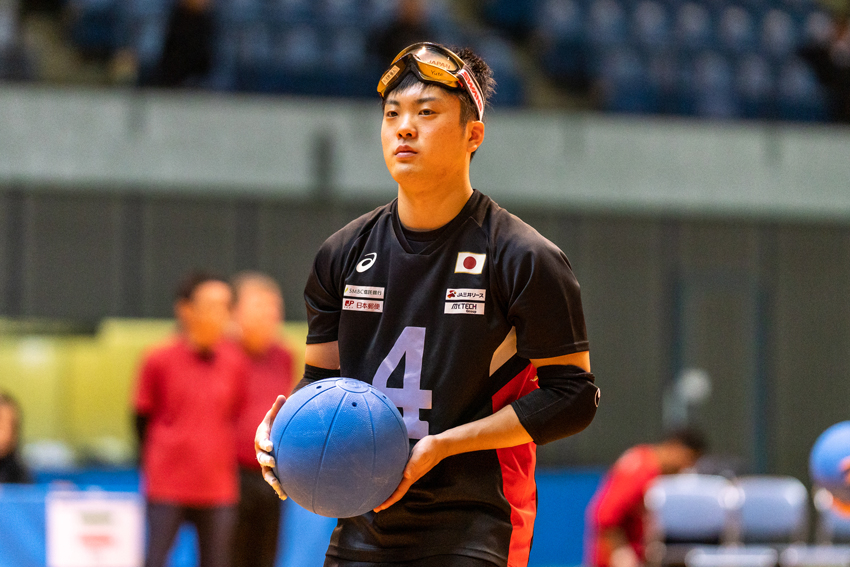 (佐野優人選手)2019IBSAゴールボール アジアパシフィック選手権大会 (佐野優人選手)2019IBSAゴールボール アジアパシフィック選手権大会