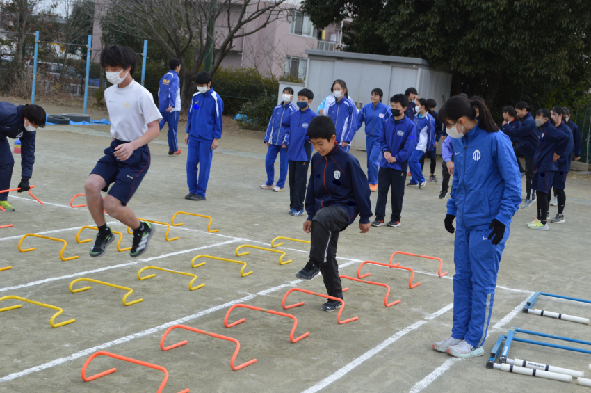 2023印西陸上クリニックの様子